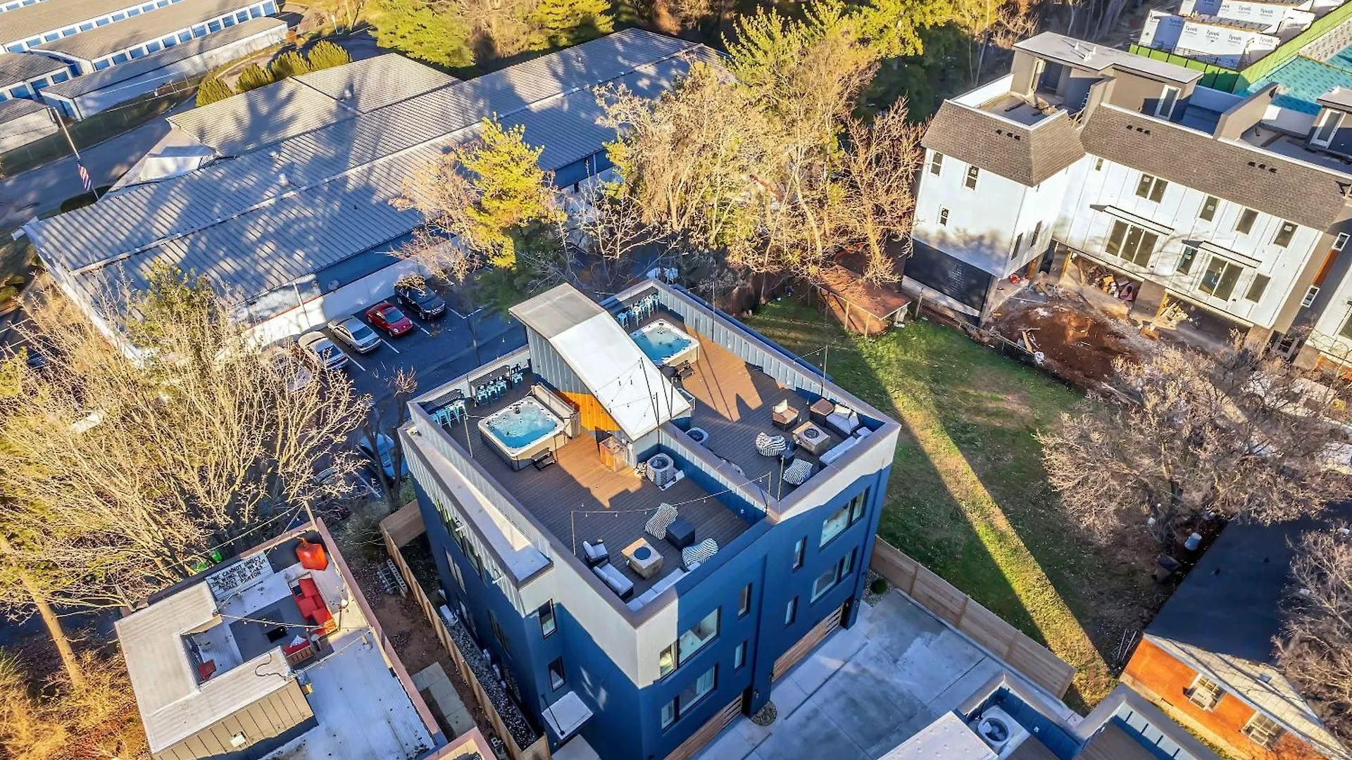 Rooftop Deck Hot Tub Game Room Downtown Nashville Casa vacanze