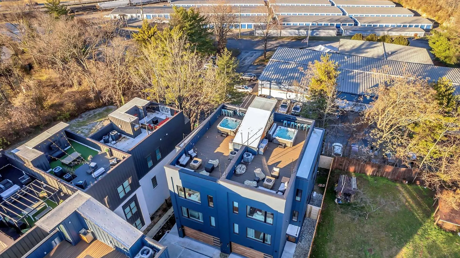 Rooftop Deck Hot Tub Game Room Downtown Nashville